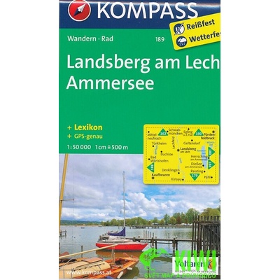 Kompass Karte Landsberg am Lech Ammersee