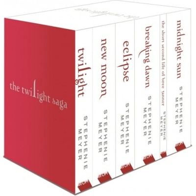 Twilight Saga 6 Book Set White Cover