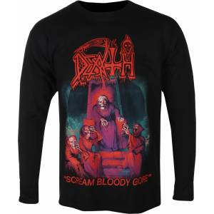 RAZAMATAZ Мъжка тениска с дълъг ръкав death - scream bloody gore - razamataz - cl2477