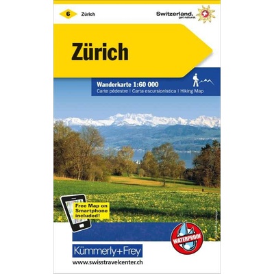 mapa Zurich 1:60 t. (č.6) voděodolná