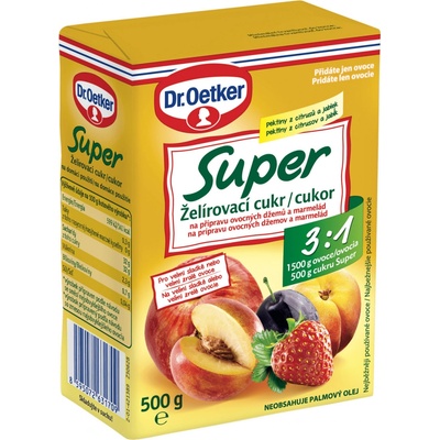 Dr Oetker želírovací cukr Super 500 g – Zboží Dáma