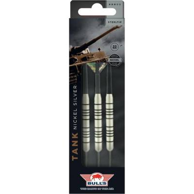 Bull's Tank Nickel Silver Steel Tip Šipky 22g