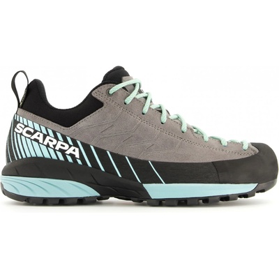 Scarpa Дамски апроуч обувки Scarpa Women's Mescalito GTX Approach shoes - MidGrey / Aqua - размер 37 (EU) (142-0237-0213)
