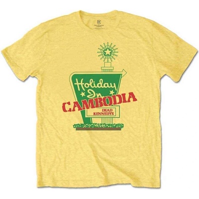 Dead Kennedys Holiday in Cambodia Daisy Yellow 2XL Риза (DKTS02MY05)