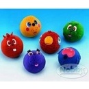 Nobby latex míč s obličejem 7 cm
