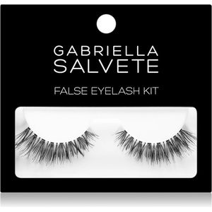 Gabriella Salvete False Eyelash Kit изкуствени мигли с лепило тип Basic Black