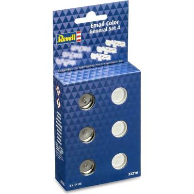 Revell Sada barev Email Color General Set 4 Gloss/Matt 6 x 14 ml