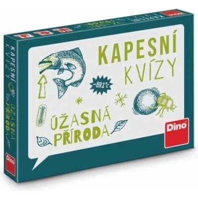 Dino Kapesní kvízy Úžasná příroda
