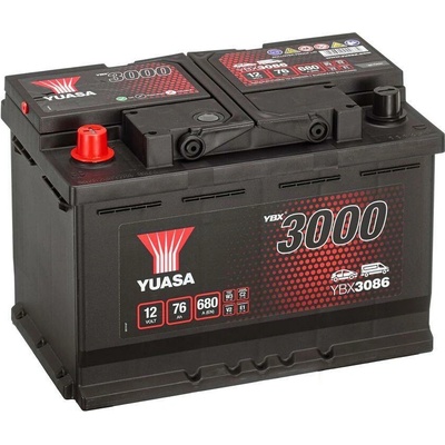 Yuasa YBX3000 12V 75Ah 650A YBX3086