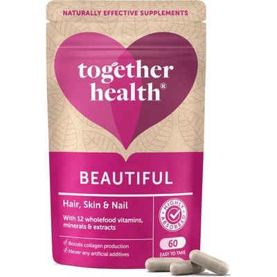 Together Health Beautiful HSN Bioaktívny komplex pre vlasy, nechty a pleť 60 kapsúl