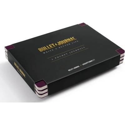 Bullet Journal A6 Purple26 tečkované 3 ks