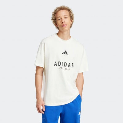 adidas All SZN pánske tričko biele