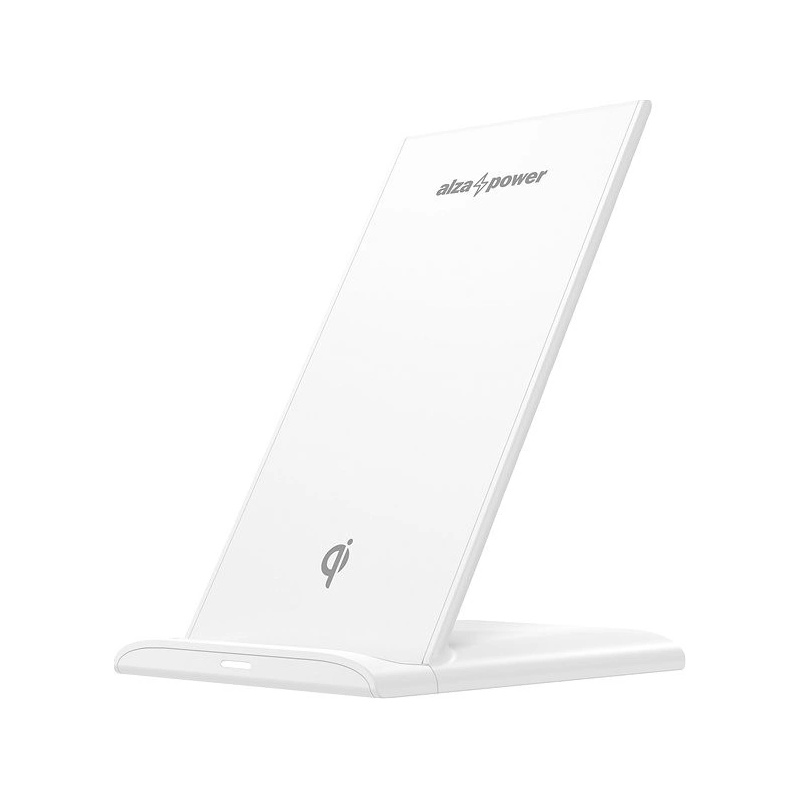 AlzaPower WF220 Wireless Fast Charger bílá APW-CCWF220W