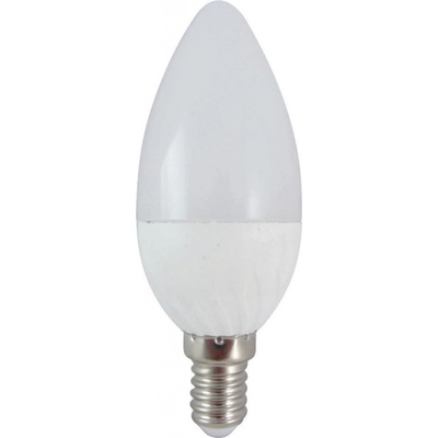 Trixline LED žárovka 8W E14 C35 teplá bílá