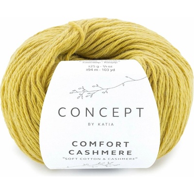 COMFORT CASHMERE Katia Farby COMFORT CASHMERE: 72 žltá