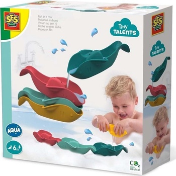 SES Creative Creative Tiny Talents Fish in a row Играчка животно за игра в баня Многоцветен (447692) (447692)