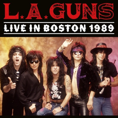 L.A. GUNS - LIVE IN BOSTON 1989 CD