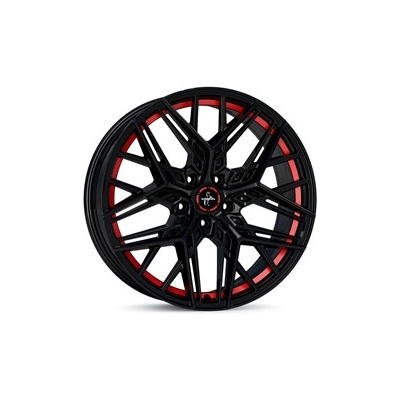 KESKIN KT25 8.5x20 5x114.3 ET35 black gloss red