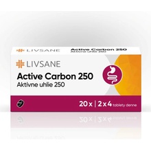 Livsane Active Carbon 250 20 tabliet