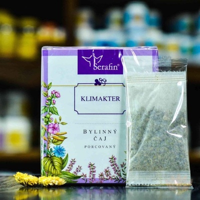 Serafin byliny Klimakter bylinný čaj porcovaný 250 ml