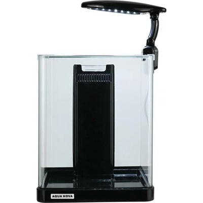 Aqua Nova Nano-21 akvarijní set černý ohýbané sklo 21 l
