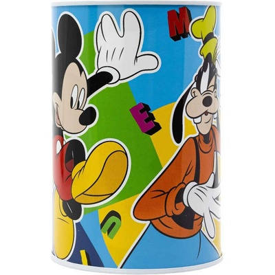STOR Pokladnička Mickey Mouse Cool Summer kovová XL