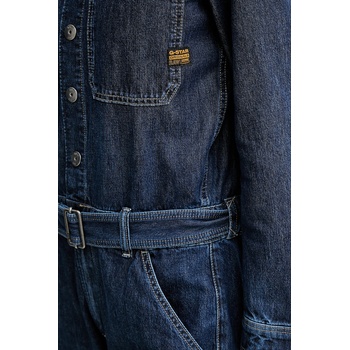 G-Star Дънков гащеризон G-Star в тъмносиньо с яка D26877. E090 (D26877.E090)