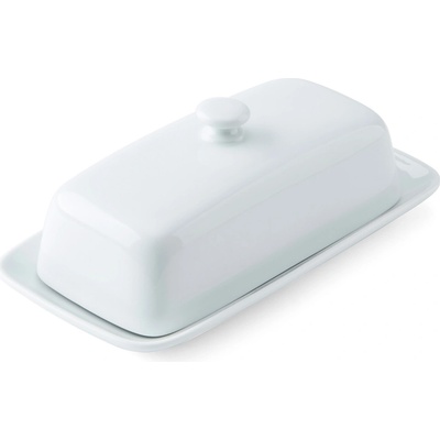 Mikasa Dóza na maslo Mikasa, biely porcelán 21 cm MKCHBUTTER