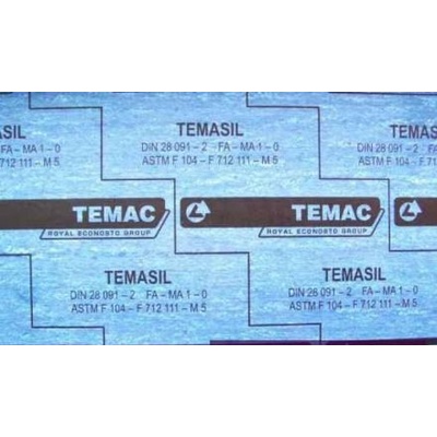 Těsnicí bezasbestová deska TEMASIL - tl. 0.8 mm - 500 x 500 mm – Zbozi.Blesk.cz