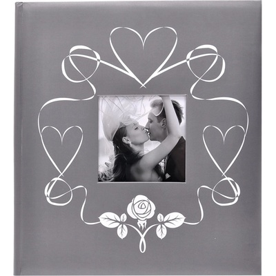 KPH Svatební fotoalbum Wedding Touch šedé