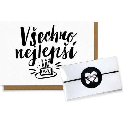Chaukiss Všechno nejlepší + provázkový náramek