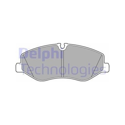 Sada brzdových platničiek kotúčovej brzdy DELPHI LP3138