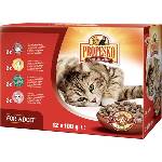 Propesko Cat Adult Консерва говеждо/пиле/дивеч/ягне в сос 12 x 100 г