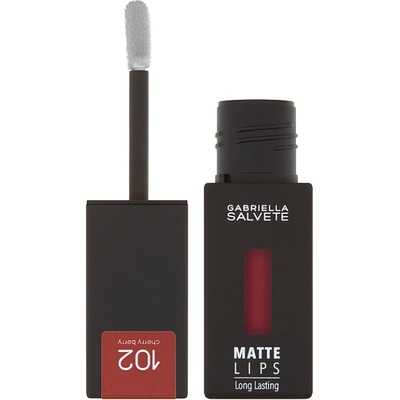 Gabriella Salvete Matte Lips rtěnka 102 Cherry Berry 4,5 ml