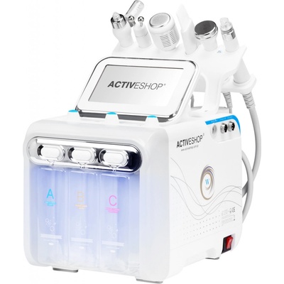 Activeshop Hydrogen H2+ 6v1 nové generace zařízení na čištění hydrolifting, radiofrekvence