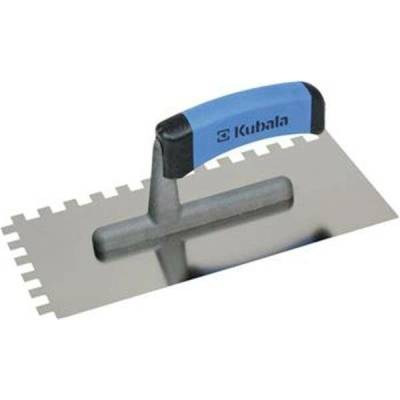 Kubala 0203 - Hladítko 270 x 130 mm zub 8 mm, NEREZ 0,7 mm, bi-plastová rukojeť 2K