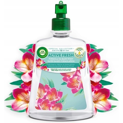 Air Wick Active Fresh Automatic náplň Kvetoucí frézie a eukalyptus 228 ml – Zboží Mobilmania