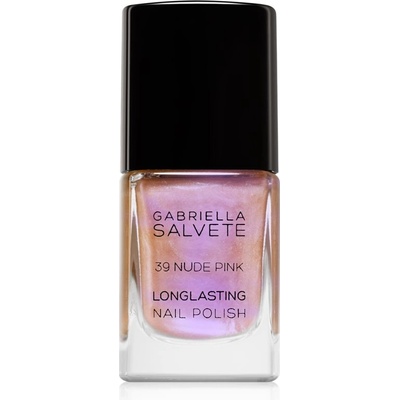 Gabriella Salvete Longlasting Enamel лак за нокти с холографичен ефект цвят 39 Nude Pink 11ml