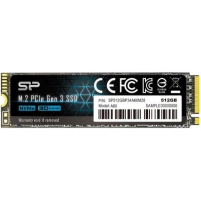 Silicon Power A60 512GB M.2 PCIe (SP512GBP34A60M28)