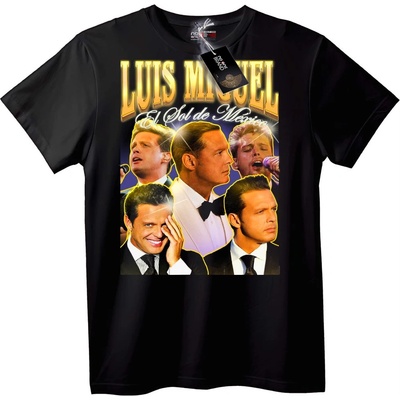 NOONEBRAND Тениска Luis Miguel - Слънцето на Мексико - 7XL, White