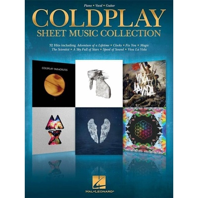 Hal Leonard Coldplay Sheet Music Collection Noty