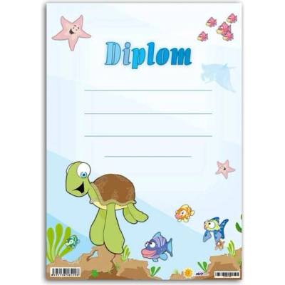 MFP Diplom A5 Želva a rybičky