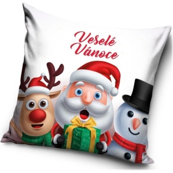 TipTrade vankúš Veselé Vianoce 40x40