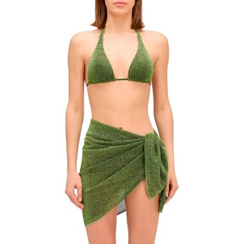 SUNDEK Lurex sarong - Green (Lime)