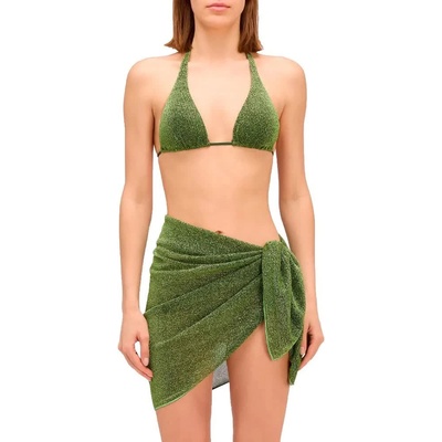 SUNDEK Lurex sarong - Green (Lime)
