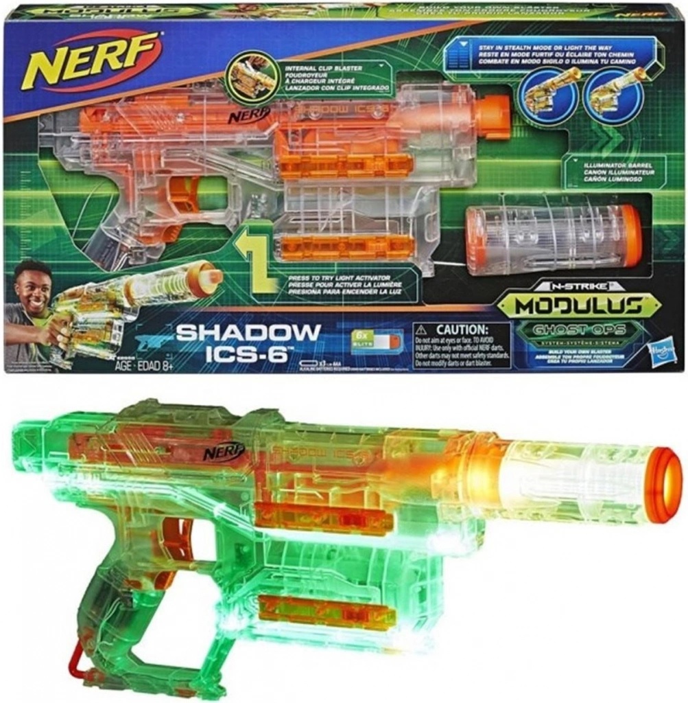 Nerf Modulus Shadow ICS 6