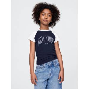 GAP Детска тениска New York GAP GAP | Sin | Момичешки | 104/110