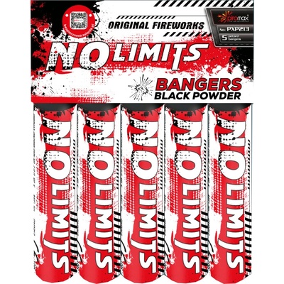 NO LIMITS set 5 ks silných petard
