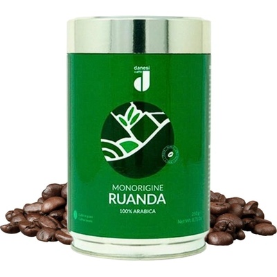 Danesi caffe Ruanda Monoorigine кафе на зърна консерва 250гр