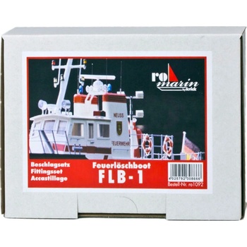 ROMARIN hasičská loď FLB-1: Maketové doplňky